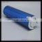 High end matt silver acrylic cosmetic plastic airless pump bottle,15ml,30ml,40ml,50ml airless cosmetic bottle blue color