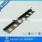 Anodized punching ceramic corner edge aluminum tile trim