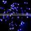 blue color light solar strip light 200leds wedding decorate light