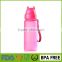 New Design Frosted Kids Water Bottle Plastic Cups with Straw