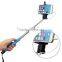 Stylish 7-Section 9.3" to 39.6" Selfie Pole 3.5mm Audio Cable Monopod W/ Tripod Mount Holder For iOS/Android Phones