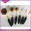 Professinal Rose Gold Oval Toothbrush Foundation Makeup Brush Set