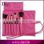 Personalized 7pcs makeup brush set rose golden cosmetic brush set