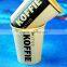 10oz Disposable kraft paper cup,paper cup factory