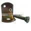 Electric Galvainzed Yellow L Bracket