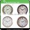 15 Inch built in Thermometer And Hygrometer Outdoor Garden Metal Clock