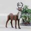 custom plush stuffed mechanical zoo animal set walking animal toy deer