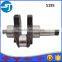 Water cooled four stroke tractor engine S195 forged crankshaft
