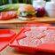 FDA material 510g small silicone square burger press