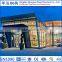 Large span light structural steel 4S car showroom counter designs