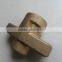 custom polished lost wax bronze brass copper casting