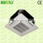 HUALI 4-way 2 tube Cassette type water ceiling fan coil unit for room thermostat