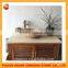 Bathroom Kitchen Wash Basin, Yellow Natural Stone Wash Basin