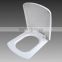 UIC-PP5060 Round/ Enlongated PP Toilet seat cover soft close, Soft Slow Close White Toilet seat, PolyPropylene Toilet seat