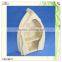 unfinished color bottle pattern carved wood boat miniature
