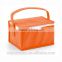 6 cans non-woven foldable cooler bag with handle for promtional