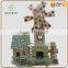 DIY puzzle small wood house as toys