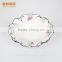 Stock Fashion Golden Ceramic Plate/ceramic Diet Plate on Sale