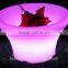 Lighting LED Plastic Flower Pot,rechargeable LED Planter