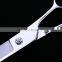 CA-75J 7.5inch downward curved double finger rest dog grooming scissors