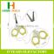 Factory price HB-S4100 LFGB certificated 4" soft handle manicure Baby nail scissors