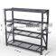 New Style Black Steel Storage Rack 5 Adjustable Shelves