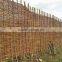 natural willow garden fence