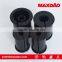 Black EPDM barrel cushion for 5-7mm cables