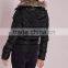 most popular chinese style women black padded jacket
