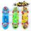 NEW battery controlled finger skate flashing finger skate boarding