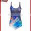 Factory Wholesale 2017 New Fashion Sublimation Print Bathing Suit