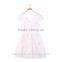 Hot Sale 2015 Guangzhou Garment Cocktail Formal Organza Lace Embroidery Sun Flowers Lady Evening Dresses