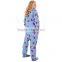 Custom adult footless pajamas onesie unisex stitch costume