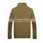 High Quality Mens Quilting Padded Jacket With Elbow Patch