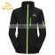 2017 new style design good quality high visibility softshell jacket