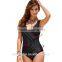 2016 New Arrival Vintage One Piece Swimsuit Women 2016 Plus Size Swimwear Beach Swim Wear Padded Print Polka Dot Bathing Suits