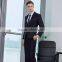 Plus Size Office Man Suits Factory Black Formal Business Men Coat Pant Suit