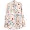 Fashion ladies blouse,bird printing woman shirt/women colthing long sleeve