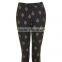 Cool pattern printed hot girt sexi photo slim fit cigarette harem pants