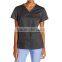 Colorful 2017 custom fashionable Scrub Top nurse hospital uniforms medical scrubs designs