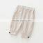 Wholesale striped summer cotton harem casual shorts kids