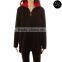 Wholesale plus size clothing women fleece 1/4 zip sherpa pullover