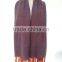 Fashion thick winter long cashmere custom blanket jersey scarf