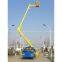 hydraulic knuckle boom lift platform for  line maintenance