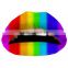 Rainbow Gay Pride Leather Mask Unisex Festival Costume 2017 Dubaa Fashion