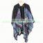 Knitting Pattern Ladies Colorblock Summer Wool Shwal and Scarf