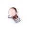 Rose gold coated baby pacifier clip suitable for 1 inch width fabric to hold on