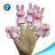 Customized baby toy fashion cheap cute handmade felt finger puppet