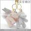 Custom mini stuffed monster plush unicorn keychain with wings wholesale