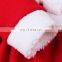 Newest Baby Girl Child Charming Christmas Skirt Gift Bowknot Ruffle Round Collar Long Sleeve Dress + 1 * Santa Claus Hat